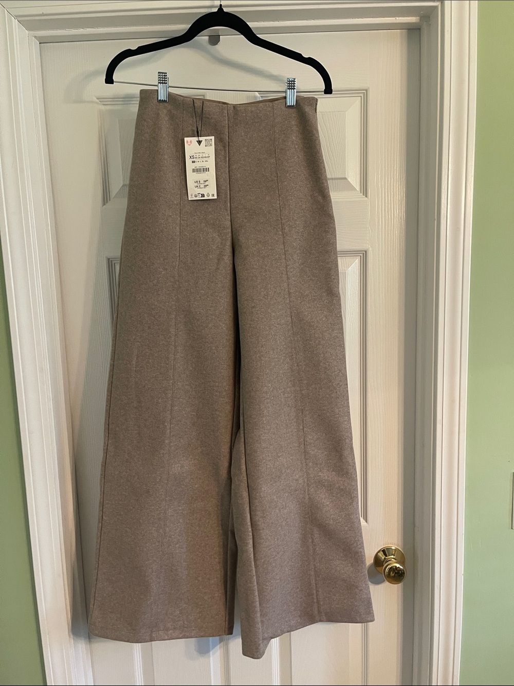 Zara Wide Leg High Waist Pants